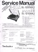 Technics - SL-1200_Mk2 - Owners manual 